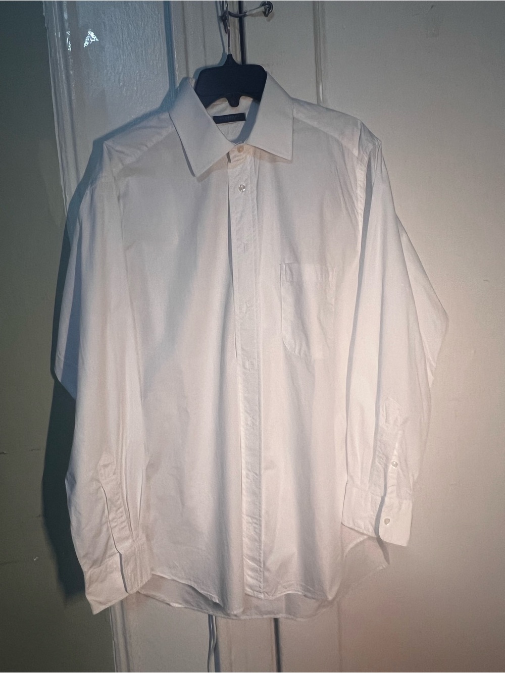 Burberry Classic White Men's Dress Shirt - Long Sleeve size 15 1/2. 32-33